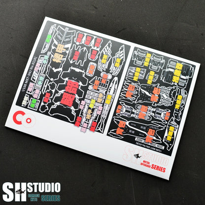 SH STUDIO MG 1/100 MSN-06S Sinanju etched metal upgrade kit