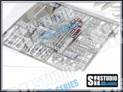 SH STUDIO MG 1/100 Enhanced pack ZZ Gundam Ver. KA etched metal upgrade kit