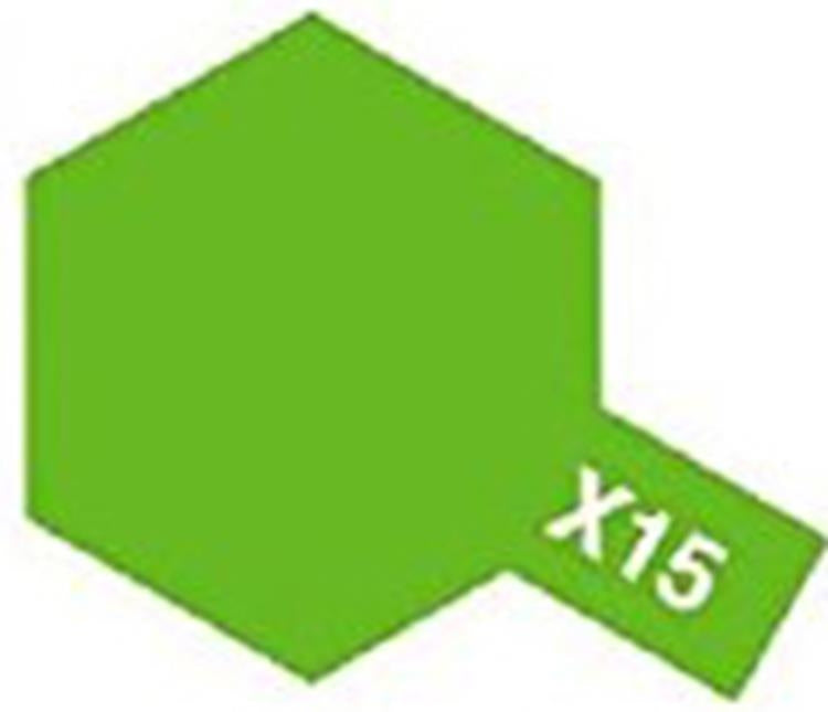 Tamiya Acrylic Paint X-15 Light Green 10ml