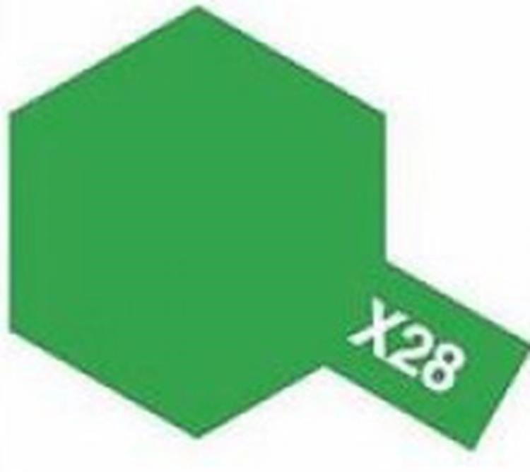 Peinture acrylique Tamiya X-28 Vert foncé 10 ml