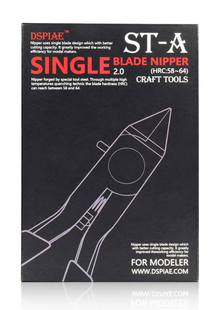 DSPIAE ST-A Single Blade Nipper 2.0 (HRC:58~64) Craft Tools [with maintenance kits]