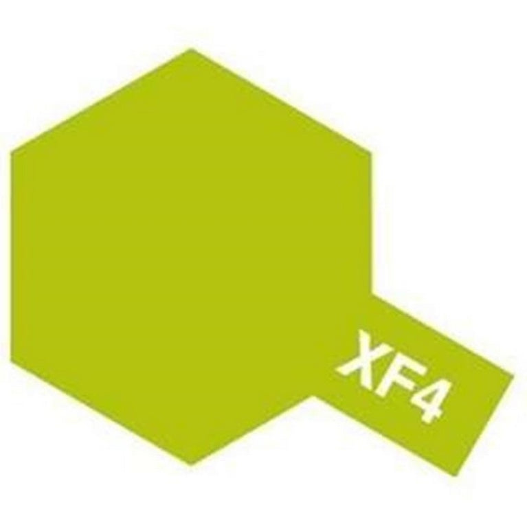 Tamiya Enamel Paint XF-4 Flat Yellow Green 10ml