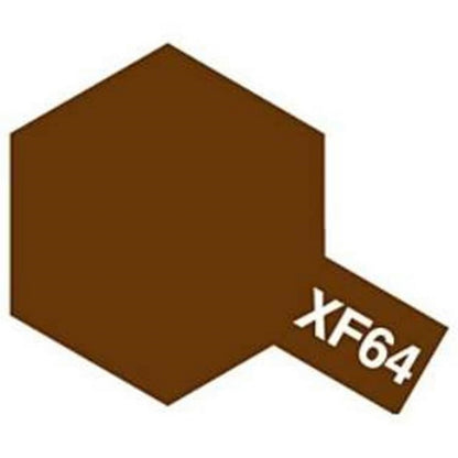 Tamiya 80364 Enamel Paint XF-64 Red Brown 10ml