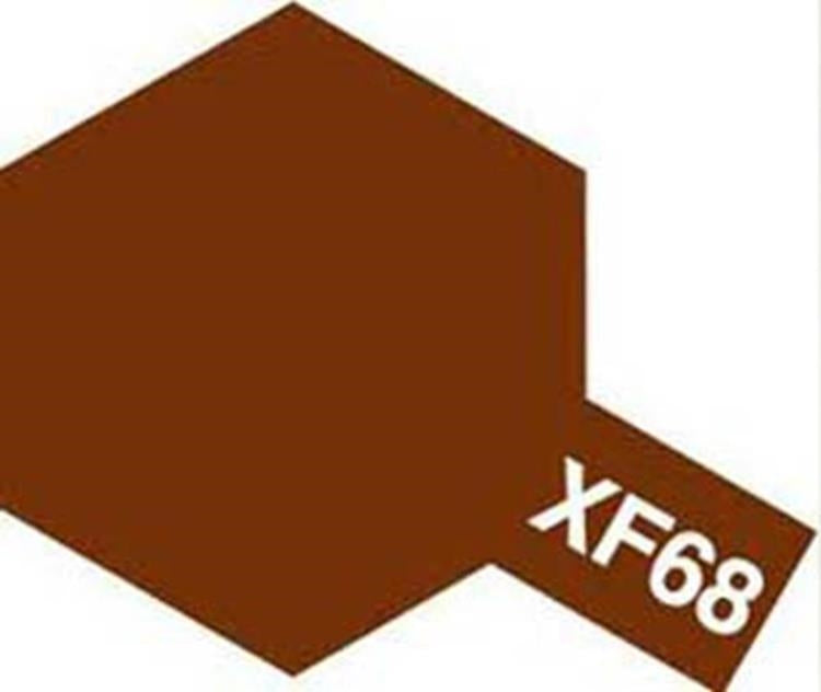 Tamiya 80368 Enamel Paint XF-68 Nato Brown 10ml