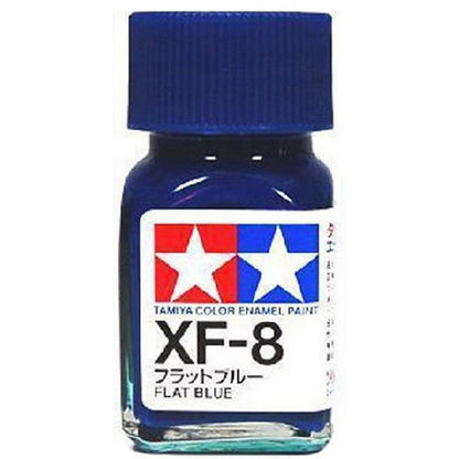 Tamiya 80308 Enamel Paint XF-8 Flat Blue 10ml