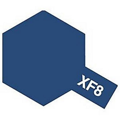 Tamiya 80308 Enamel Paint XF-8 Flat Blue 10ml