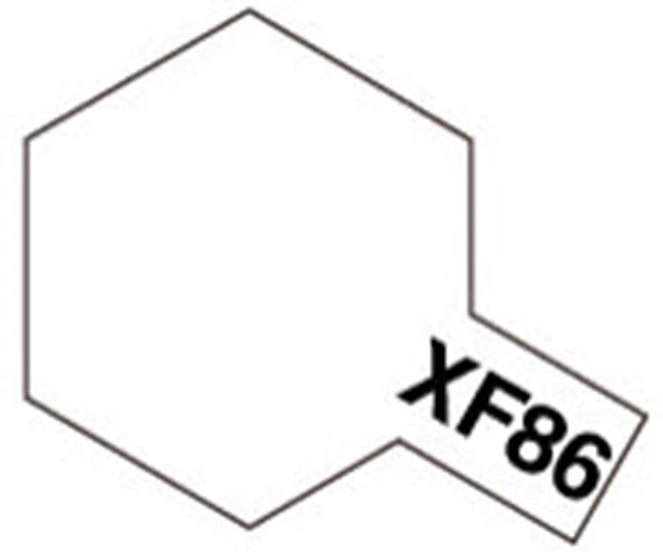 Tamiya 80386 Enamel Paint XF86 Flat Clear 10ml