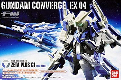 FW Gundam Converge EX04 Hummingbird Blue MSZ-006C1[Bst] Zeta Plus C1