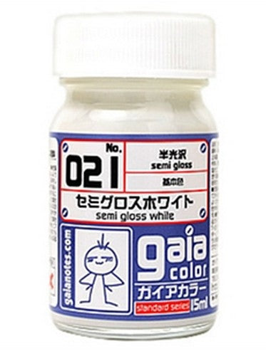 Gaia Color 021 Semi Gloss White 15ml
