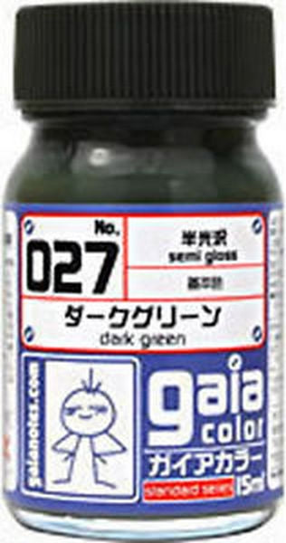 Gaia Color 027 Dark Green 15ml