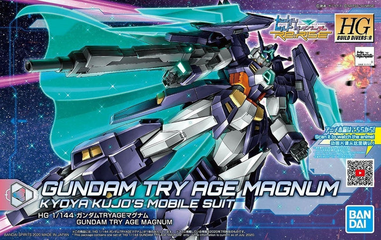 HGBD:R 1/144 Gundam Tryage Magnum
