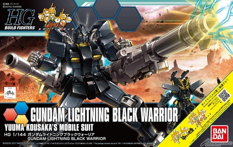 HGBF 1/144 Gundam Lighting Black Warrior