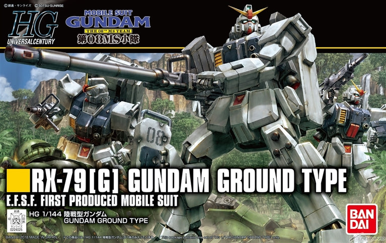 HGUC 1/144 210 Gundam Ground Type