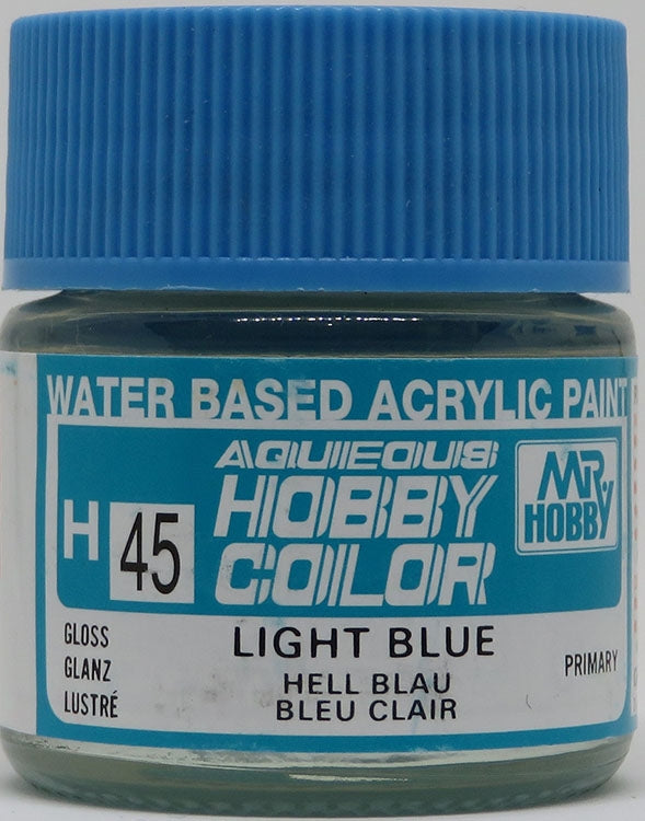 GSI Creos Mr. Hobby Aqueous Color H-045 【GLOSS LIGHT BLUE ...