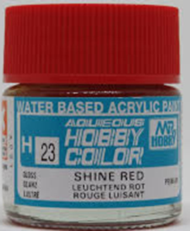 GSI Creos Mr. Hobby Aqueous Color H-023 【GLOSS SHINE RED】