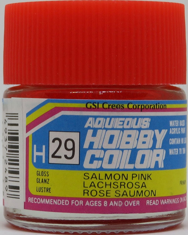 GSI Creos Mr. Hobby Aqueous Color H-029 【GLOSS SALMON PINK】(GUGH029)