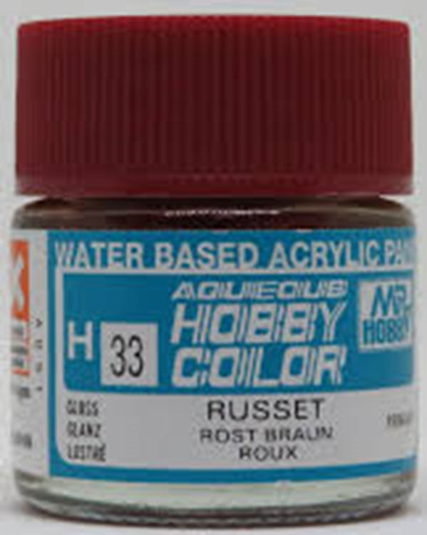 GSI Creos Mr. Hobby Aqueous Color H-033 【GLOSS RUSSET】