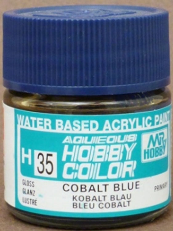 GSI Creos Mr. Hobby Aqueous Color H-035 【GLOSS COBALT BLUE】