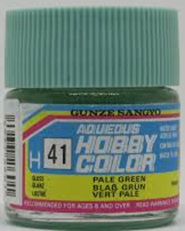 GSI Creos Mr. Hobby Aqueous Color H-041 【GLOSS PALE GREEN】