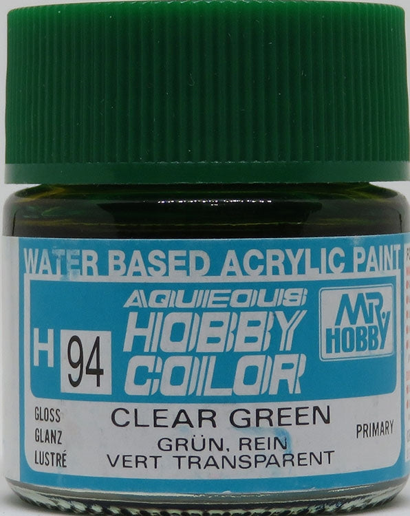 GSI Creos Mr. Hobby Aqueous Color H-094【GLOSS CLEAR GREEN】
