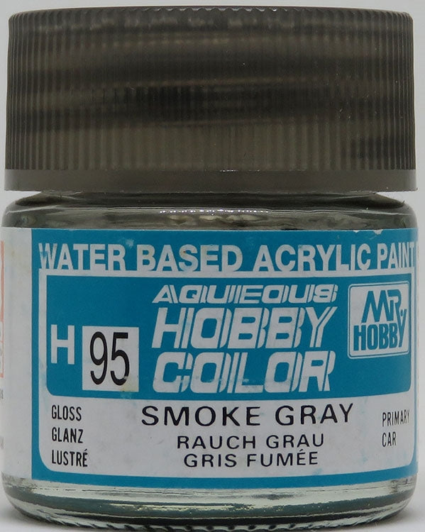 GSI Creos Mr. Hobby Aqueous Color H-095【GLOSS SMOKE GRAY】