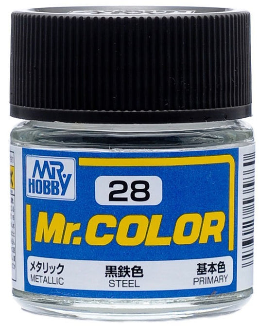 GSI Creos Mr. Color 028 Steel (SEMI GLOSS) 10ml