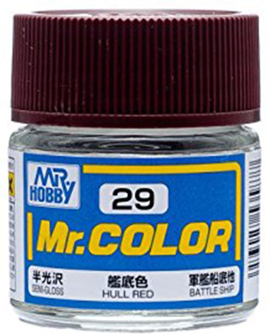GSI Creos Mr. Color 029 Hull Red (SEMI GLOSS) 10ml