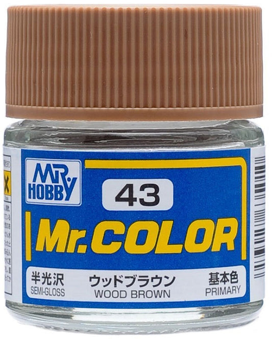GSI Creos Mr. Color 043 Wood Brown (SEMI GLOSS) 10ml