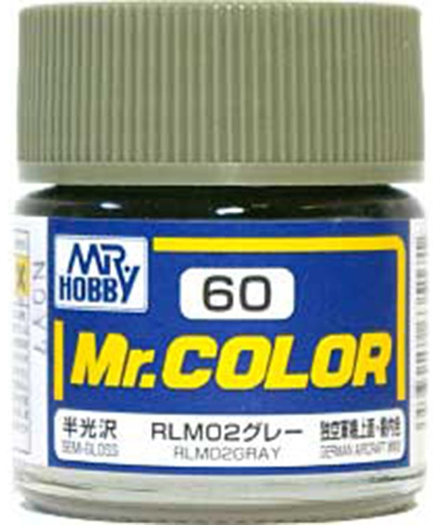 GSI Creos Mr. Color 060 RLM02 Gray (SEMI GLOSS) 10ml