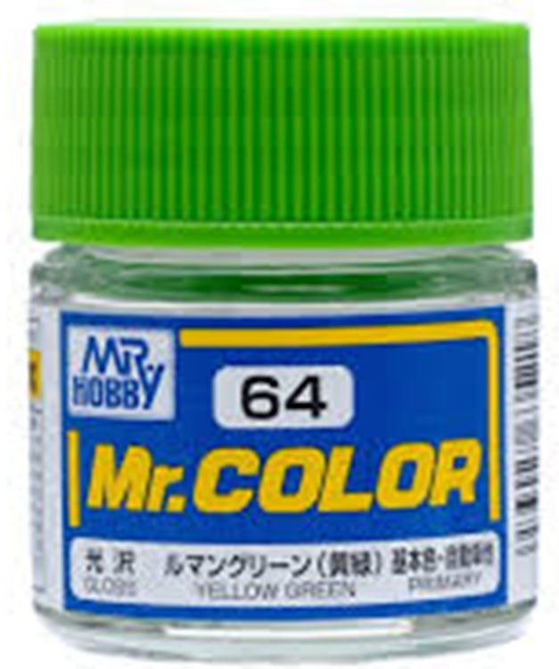 GSI Creos Mr. Color 064 Yellow Green (GLOSS) 10ml