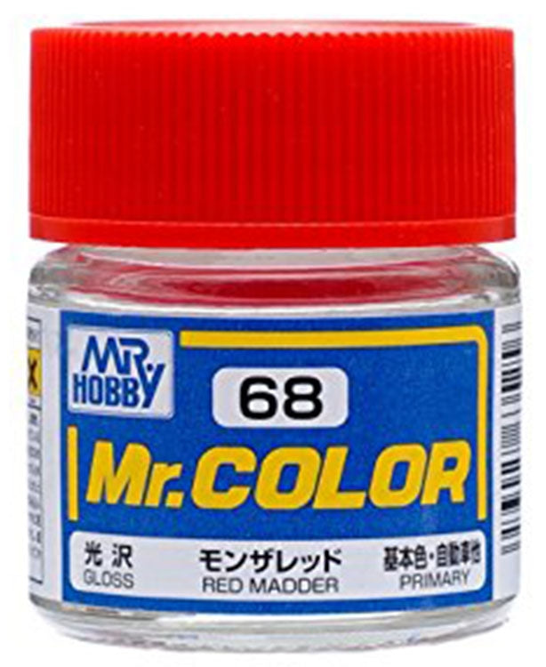 GSI Creos Mr. Color 068 Red Madder (GLOSS) 10ml