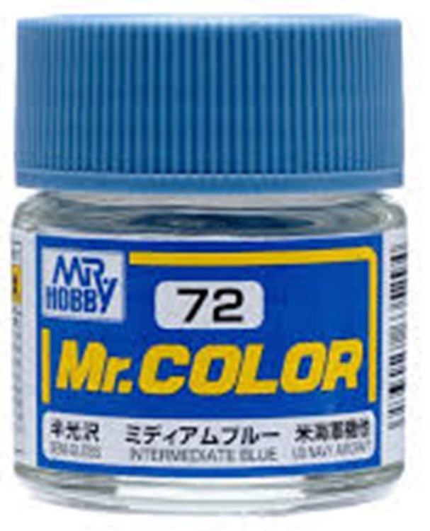 GSI Creos Mr. Color 072 Intermediate Blue (SEMI GLOSS) 10ml