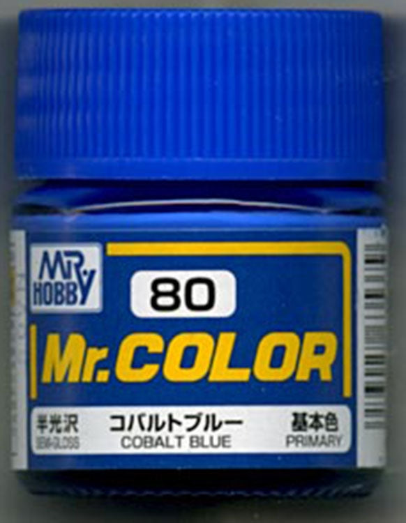 GSI Creos Mr. Color 080 Cobalt Blue (GLOSS) 10ml
