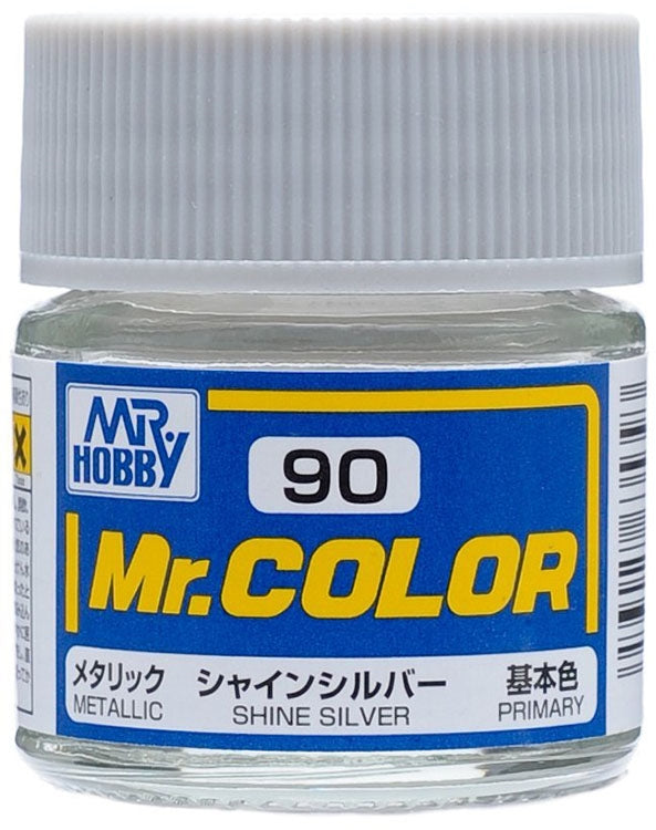 GSI Creos Mr. Color 090 Shine Silver (METALLIC) 10ml
