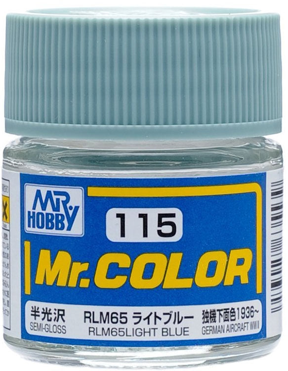 GSI Creos Mr. Color 115 RML65 Light Blue (SEMI GLOSS) 10ml