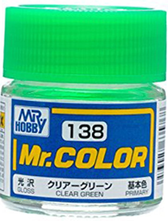 GSI Creos Mr. Color 138 Clear Green (GLOSS) 10ml