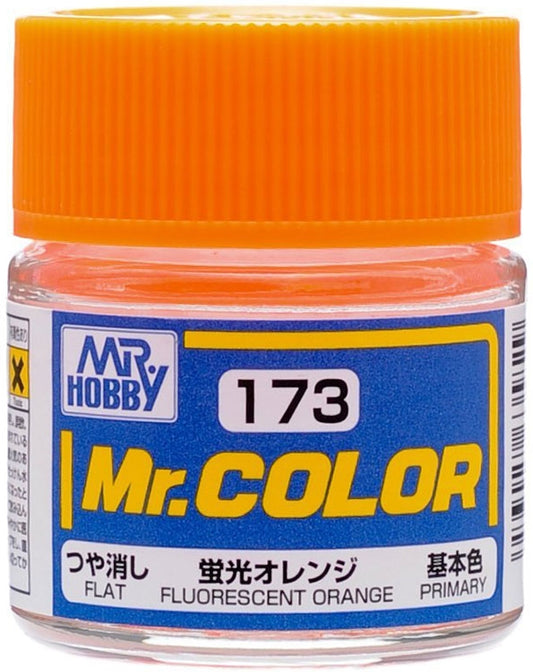 GSI Creos Mr. Color 173 Fluorescent Orange (Semi Gloss)  10ml