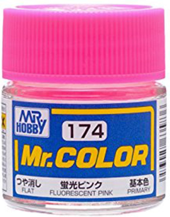 GSI Creos Mr. Color 174 Fluorescent Pink (Semi Gloss)  10ml
