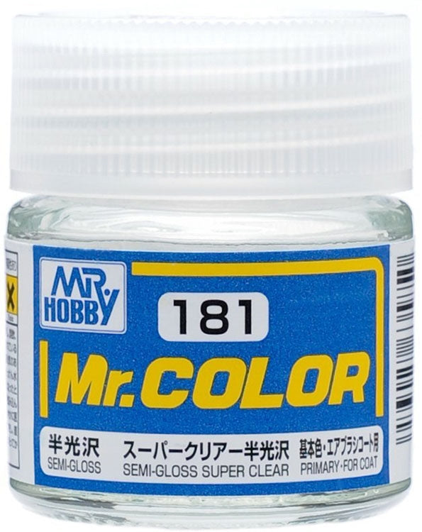 GSI Creos Mr. Color 181 Semi-Gloss Super Clear (Semi Gloss)  10ml