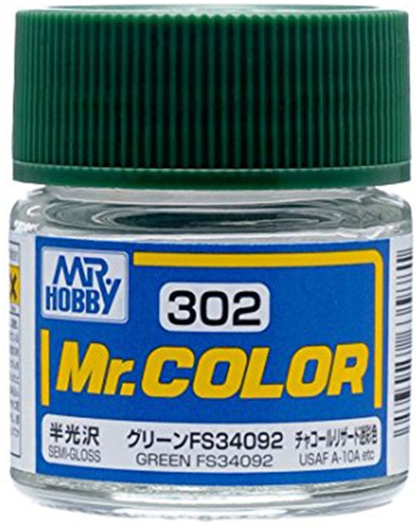 GSI Creos Mr. Color 302 Green FS34092 (Semi Gloss) 10ml