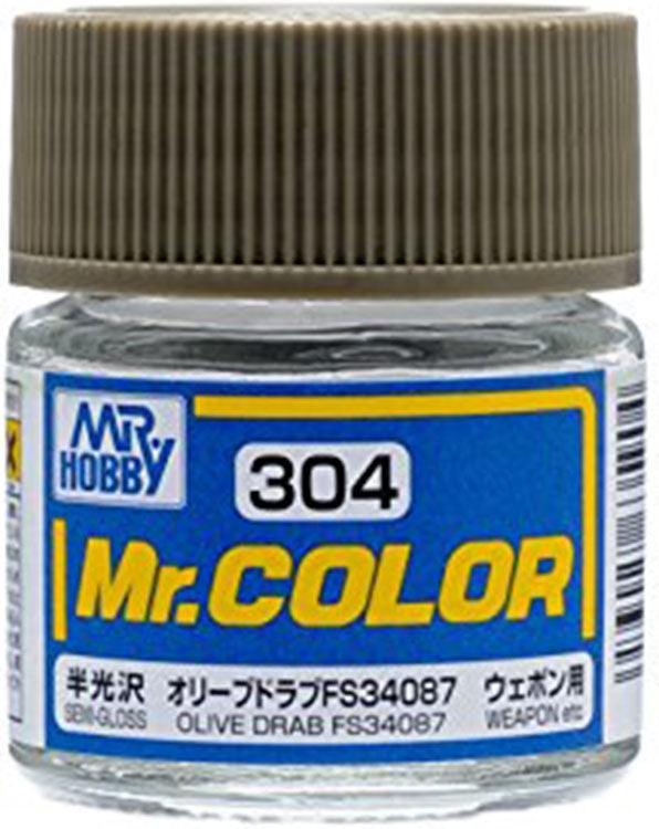 GSI Creos Mr. Color 304 Olive Drab FS34087 (Semi Gloss) 10ml