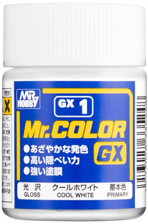 GSI Creos Mr. Color GX1 Cool White (GLOSS) 18ml