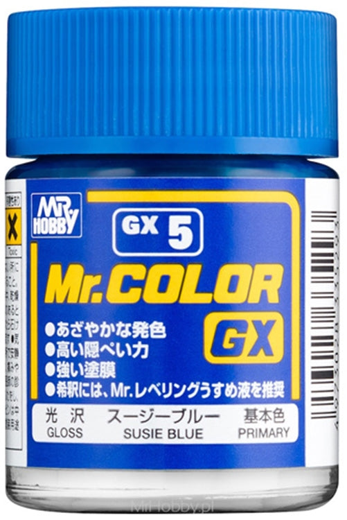 GSI Creos Mr. Color GX5 Susie Blue (Gloss) 18ml