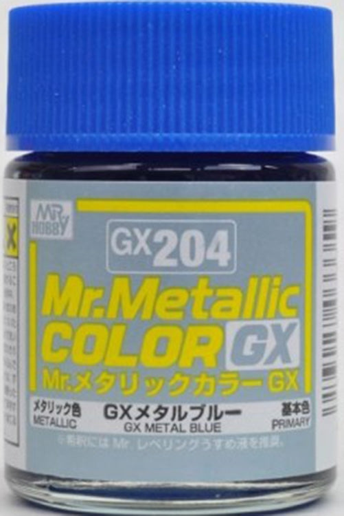 GSI Creos Mr. Color GX204 GX Blue (Metallic) 18ml