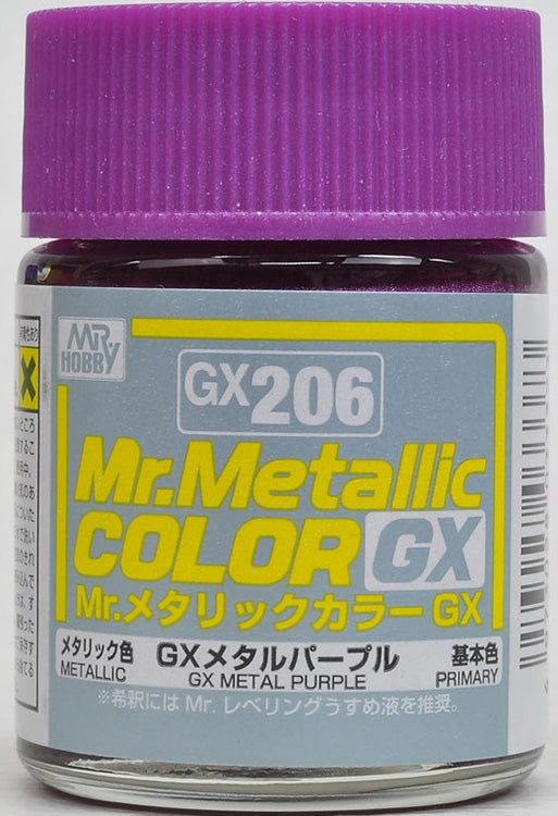 GSI Creos Mr. Color GX206 GX Metal Purple (Metallic) 18ml