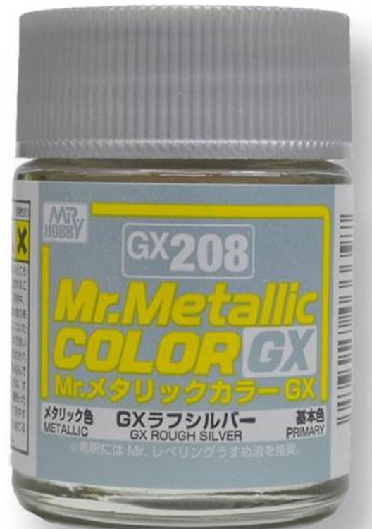 GSI Creos Mr. Color GX208 GX Rough Silver (Metallic) 18ml