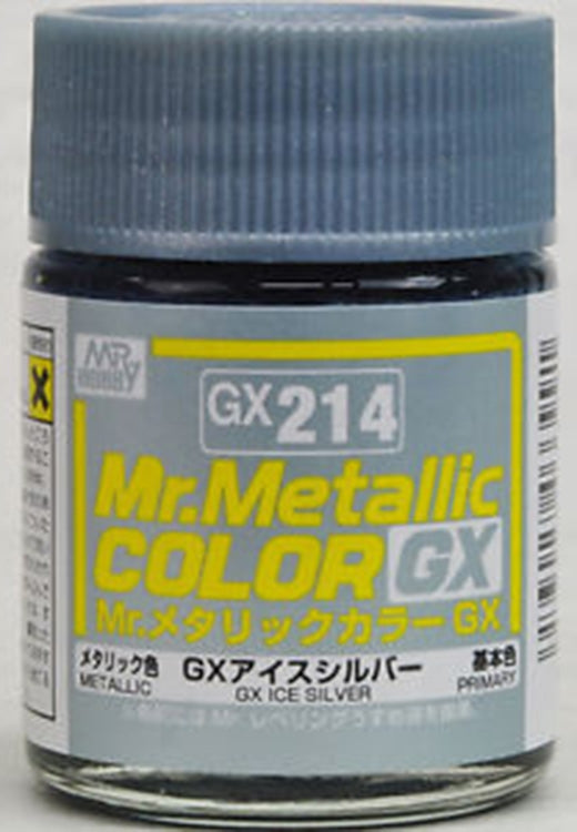 GSI Creos Mr. Color GX214 GX Metallce Silver (Metallic) 18ml