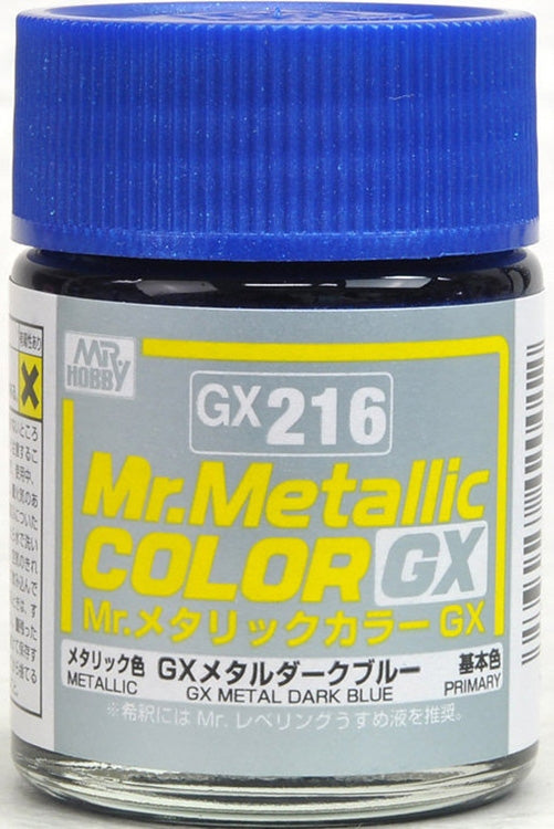 GSI Creos Mr. Color GX216 GX Metal Dark Blue (Metallic) 18ml