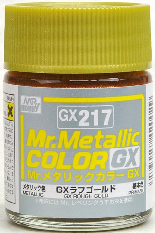 GSI Creos Mr. Color GX217 GX Rough Gold (Metallic) 18ml