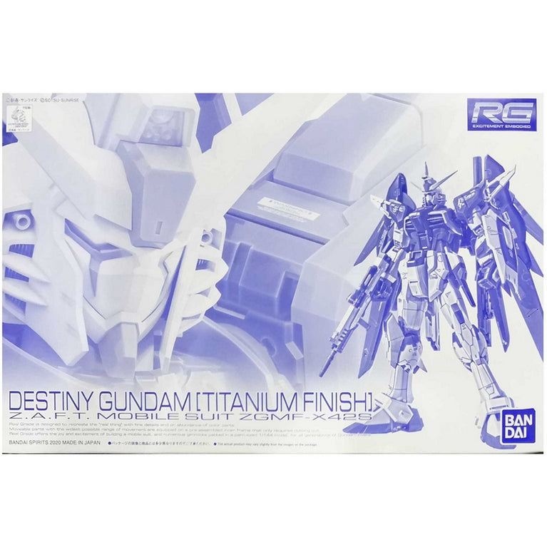 RG 1/144 ZGMF-X42S Destiny Gundam [Titanium Finish]